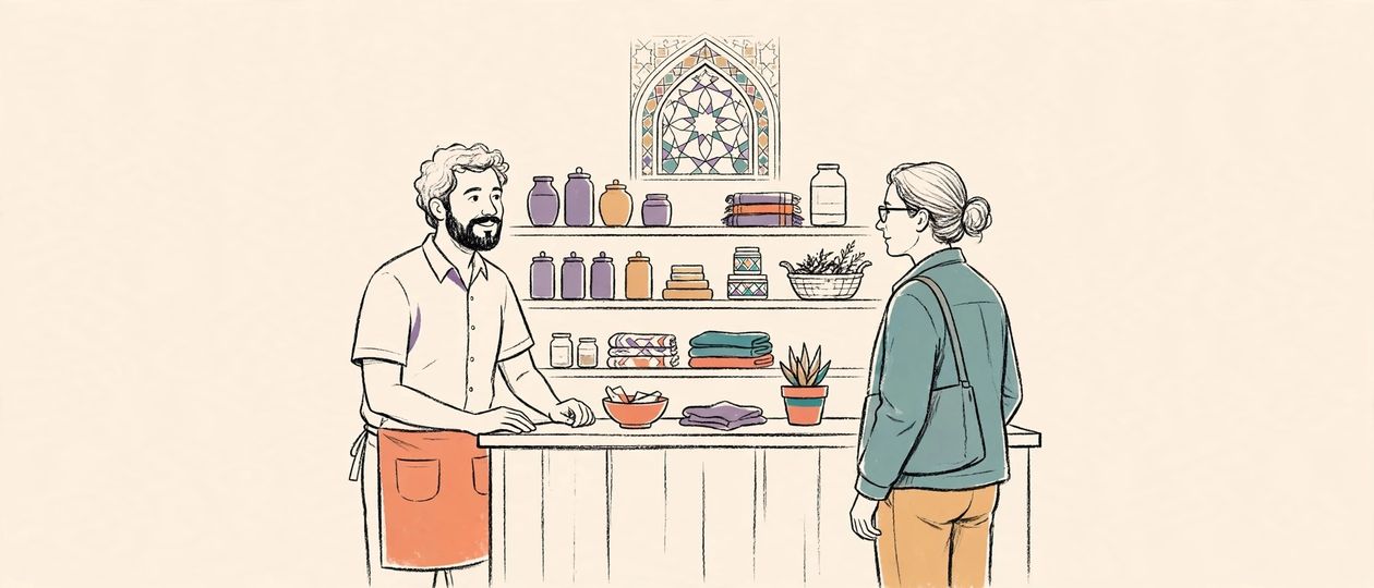 کاور: فروش حضوری برای صاحب مغازه